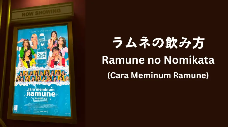 Cara Meminum Ramune