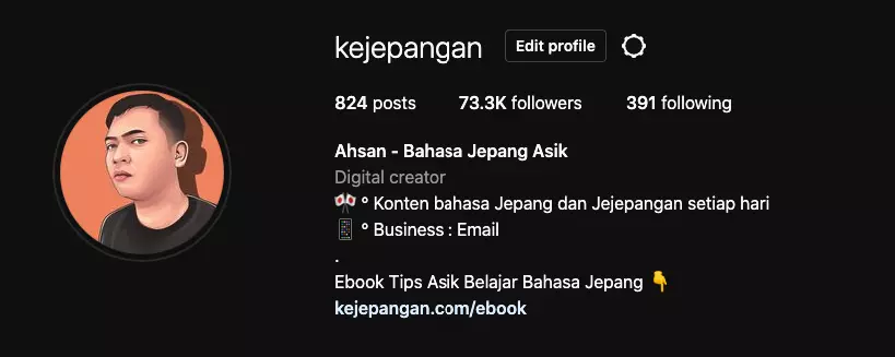 Ahsan - Belajar Bahasa Jepang Asik