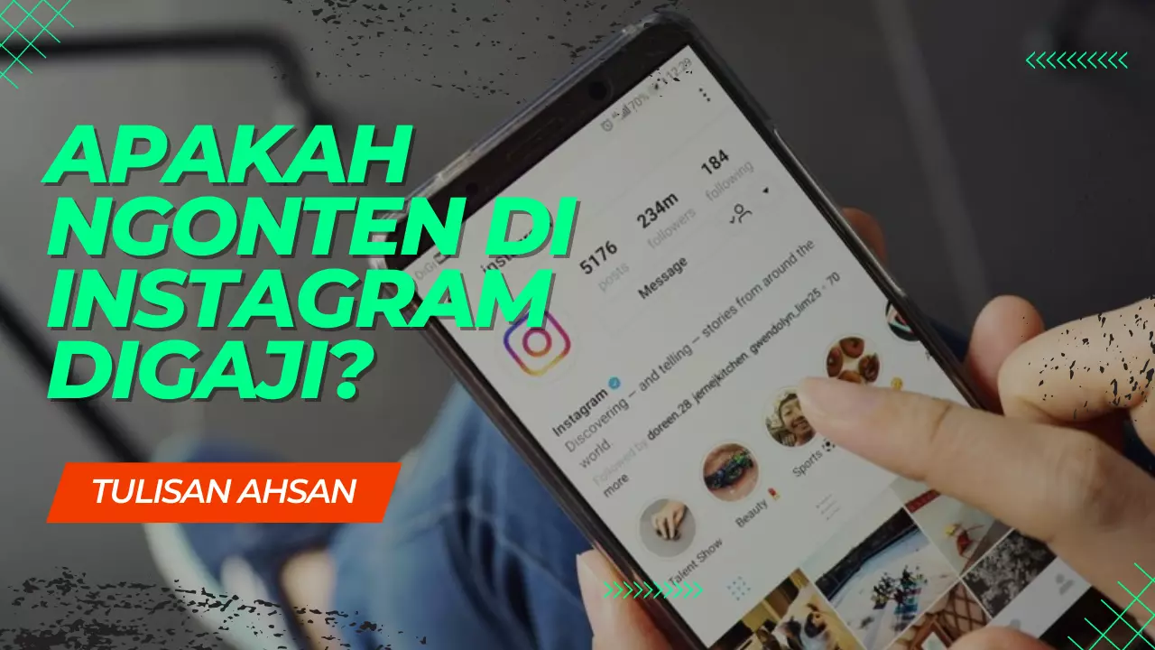 Apakah Ngonten di Instagram Menghasilkan Uang?