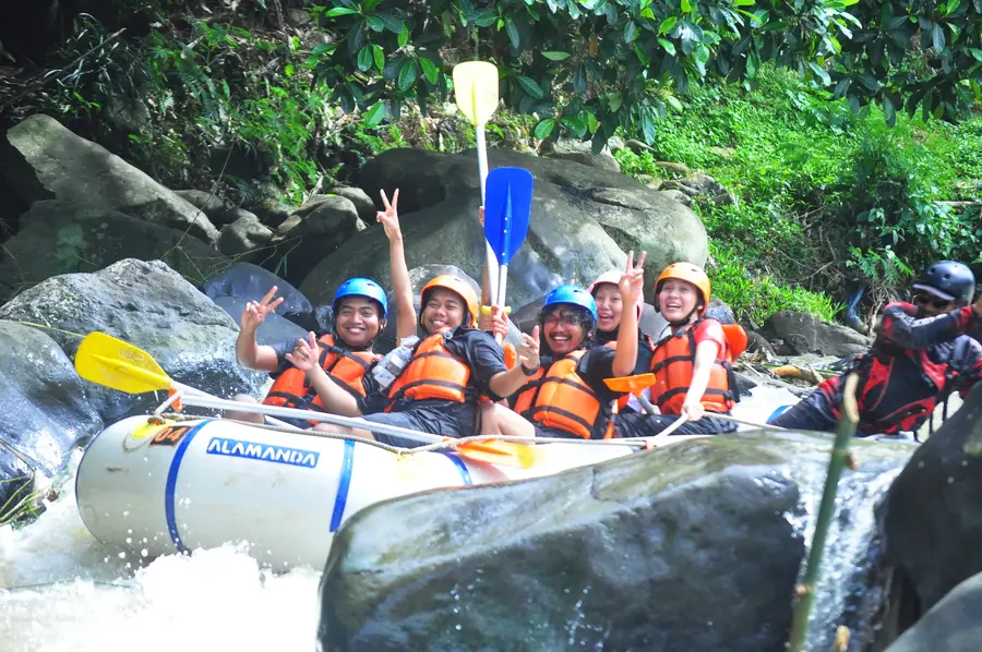 Rafting di Puncak