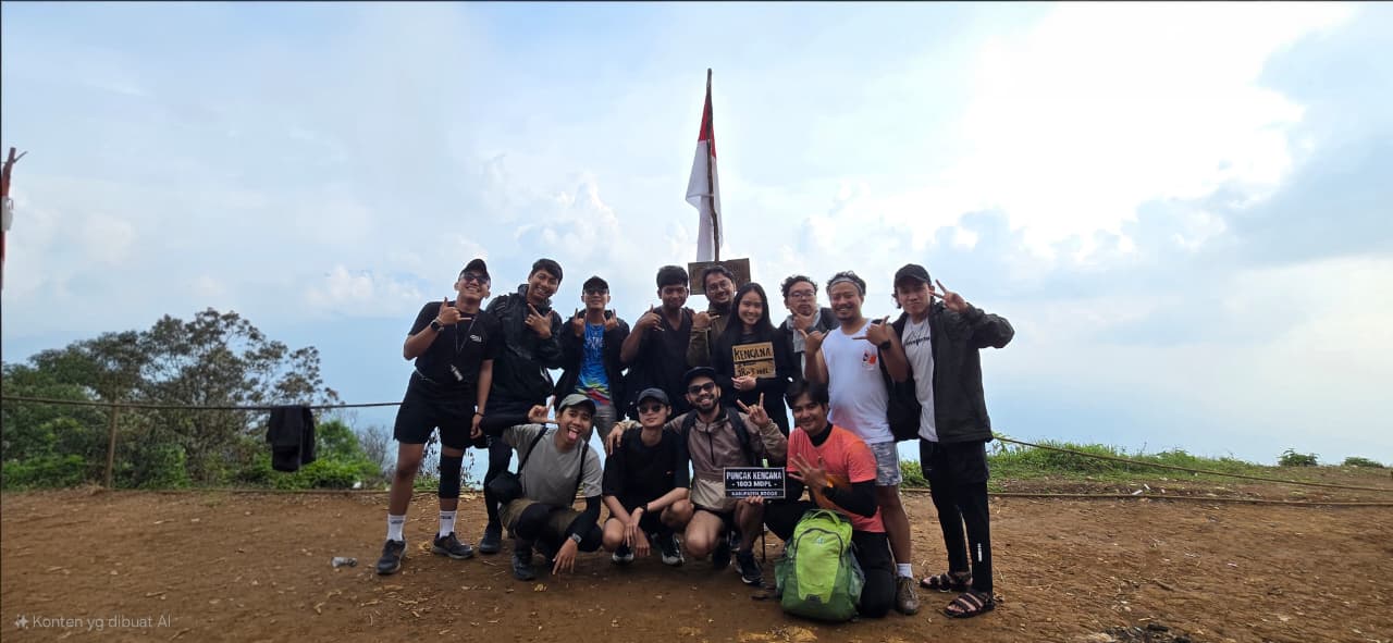 Sampai di Puncak Meskipun Dengan Banyak Halangan